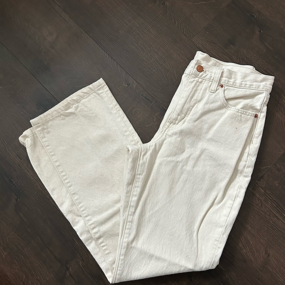 White Denim Jeans